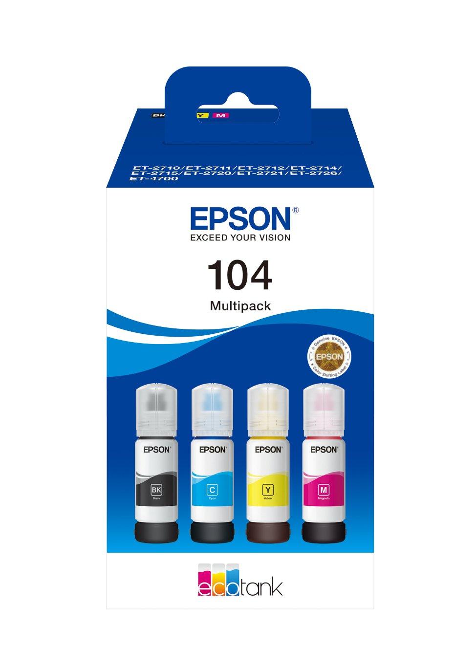 Image of 104 EcoTank 4-colour Multipack