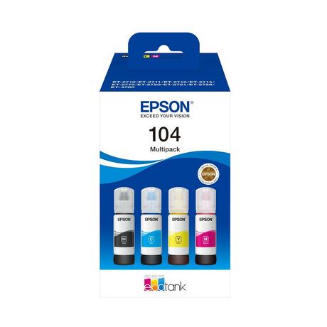 EPSON  104 EcoTank 4-colour Multipack 