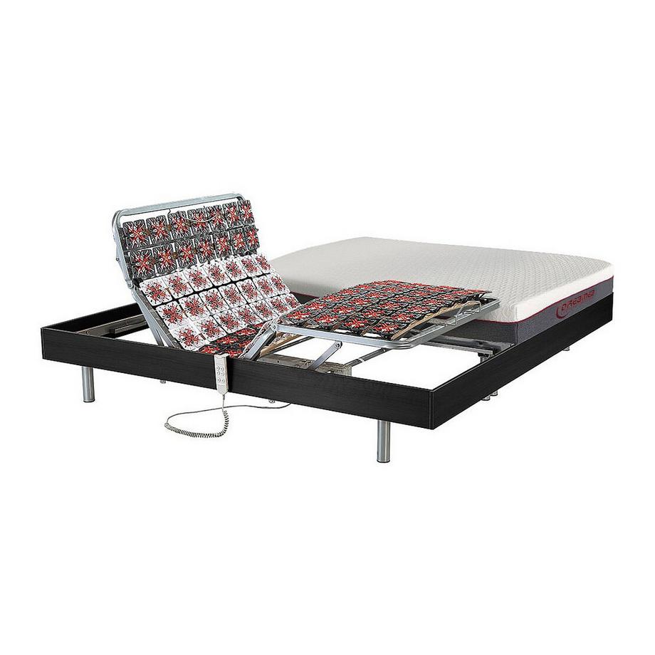 DREAMEA Matratzen elektrischer Lattenrost 2erSet Memory Schaum ATRIDE OKINMotoren  