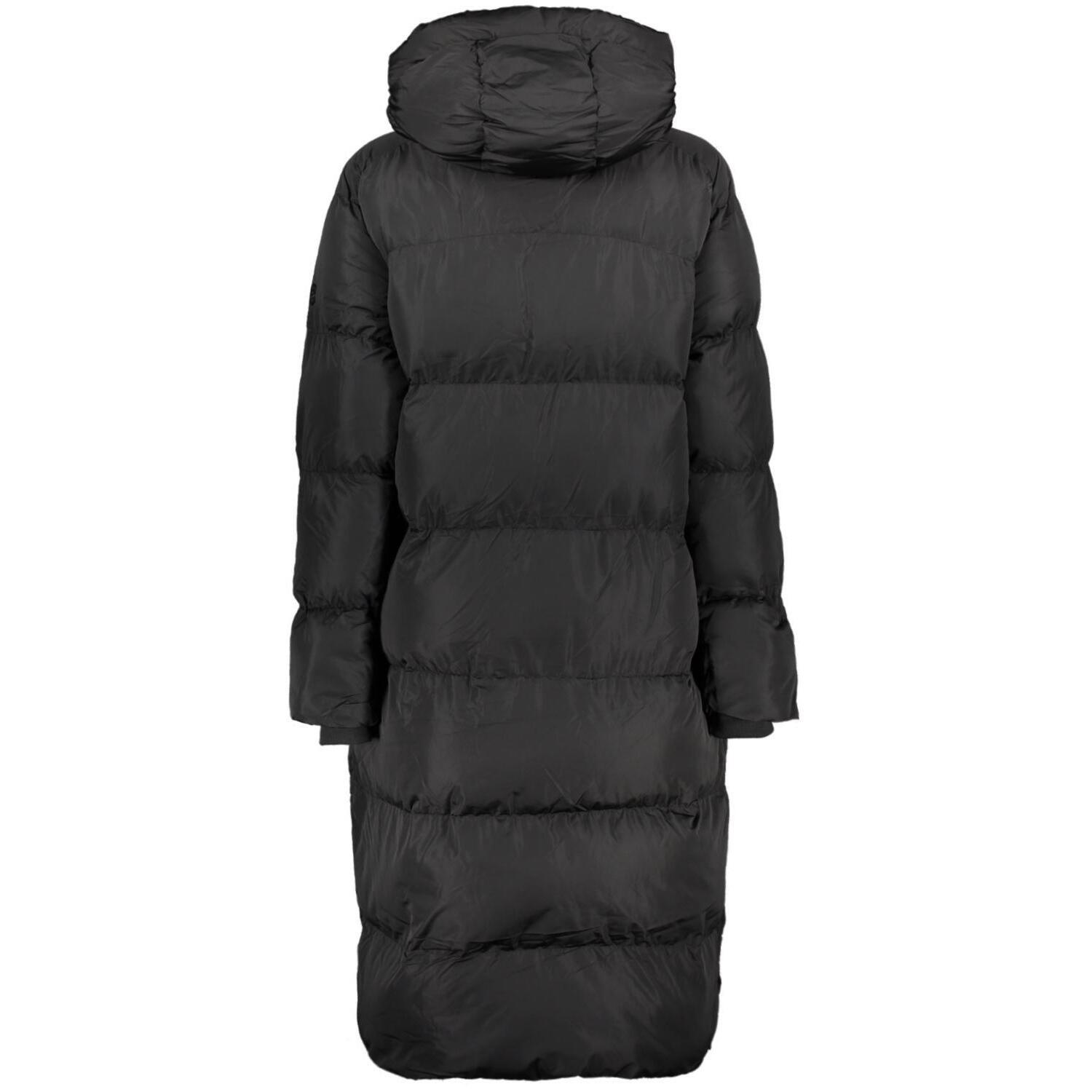 Superdry  lange daunenjacke mit kapuze, damen 