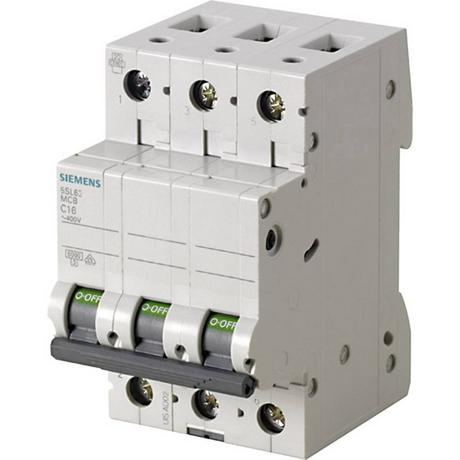 Siemens  Disjoncteur 400V 6kA, 3 pôles, B, 40A 