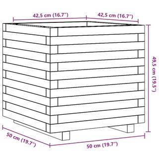 VidaXL Jardinière bois de pin  