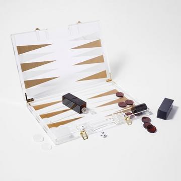 Backgammon - Edition Limitée Whiskey Noir