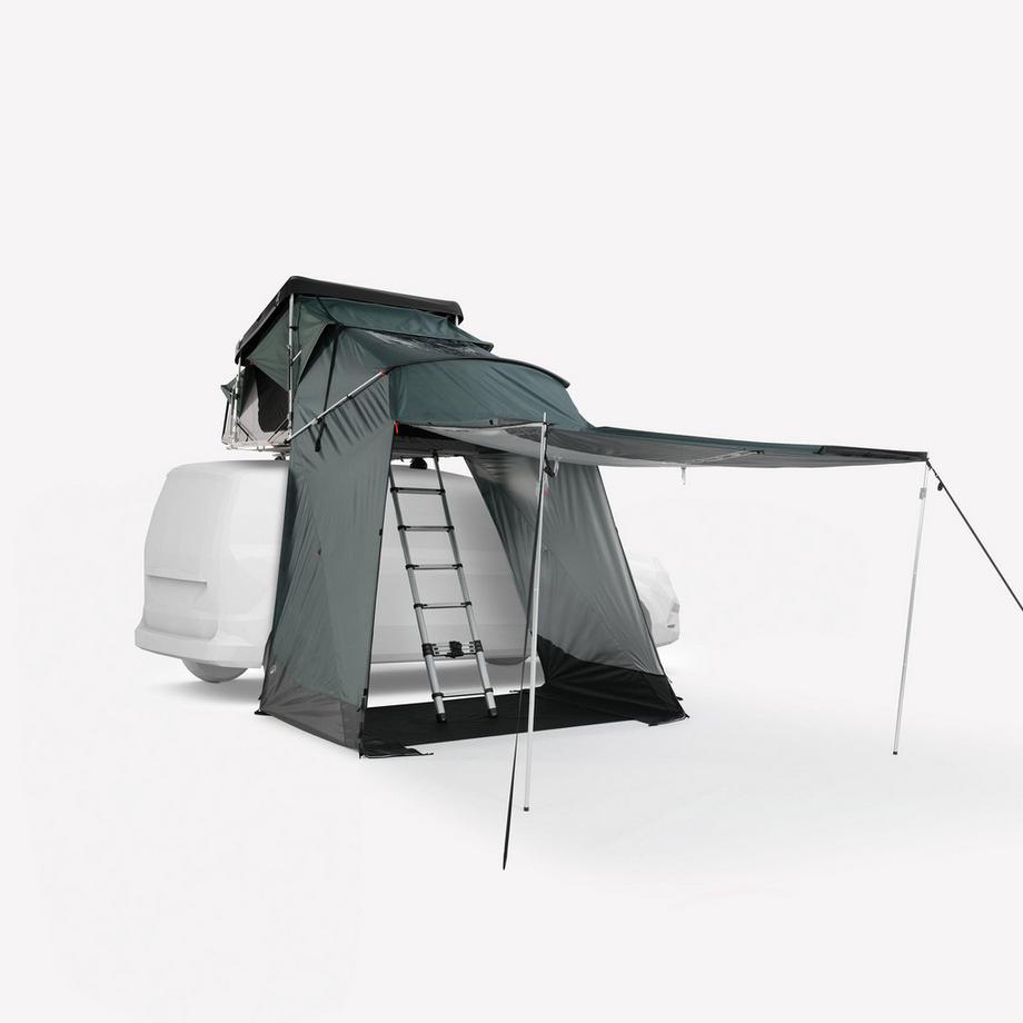 QUECHUA  Vorzelt fuer Hartschalen-Dachzelt Polyester 