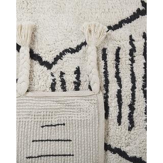 Beliani Tapis en Coton Boho KEBIR  