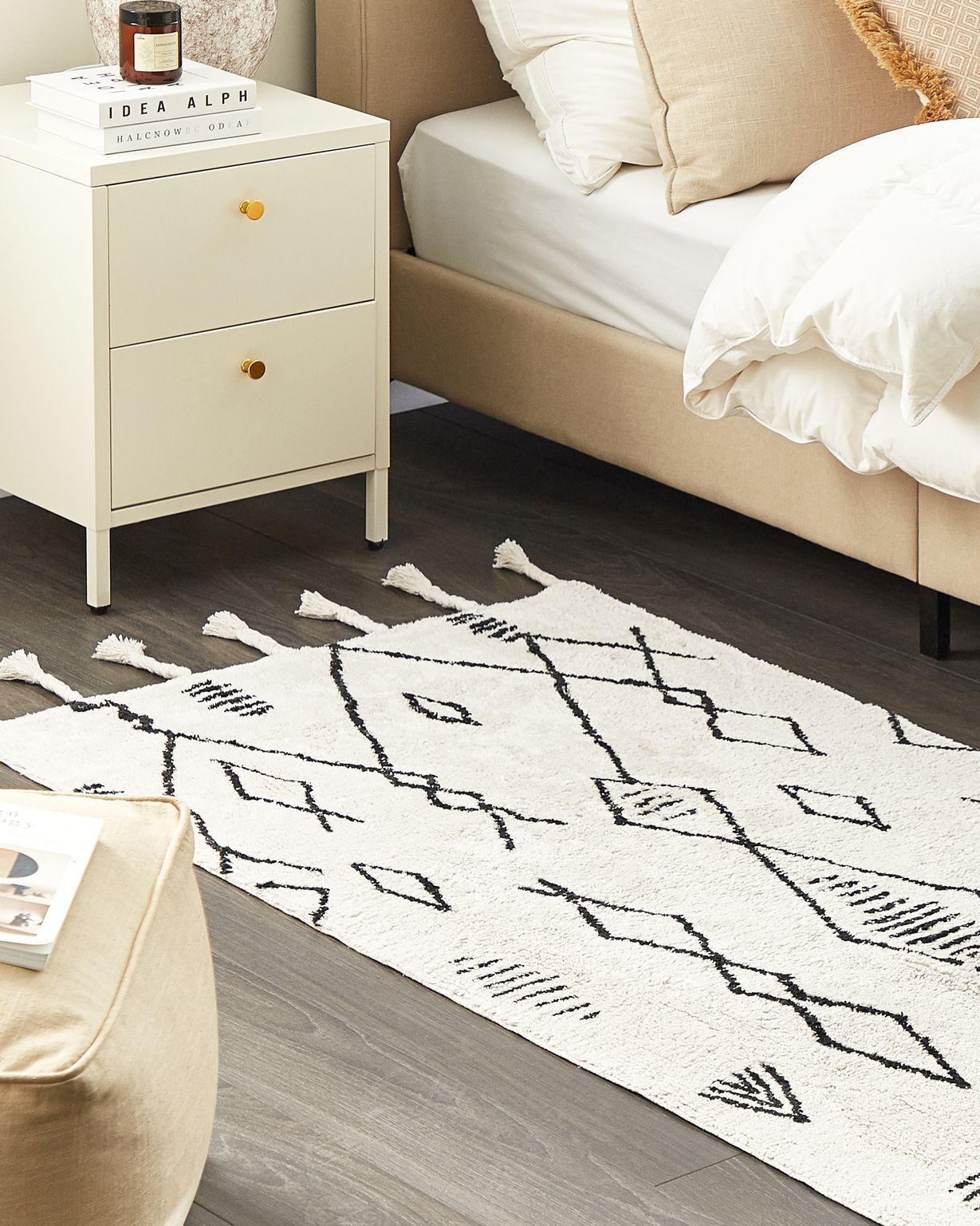 Beliani Tapis en Coton Boho KEBIR  