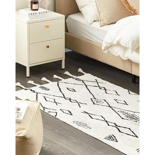 Beliani Tapis en Coton Boho KEBIR  