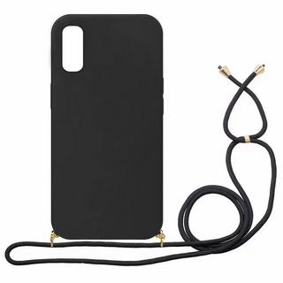 mobileup  Eco Case mit Kordel iPhone X / XS - Black 