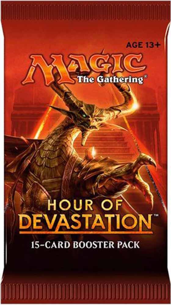 Wizards of the Coast  Hour of Devastation Booster - Magic the Gathering - EN 