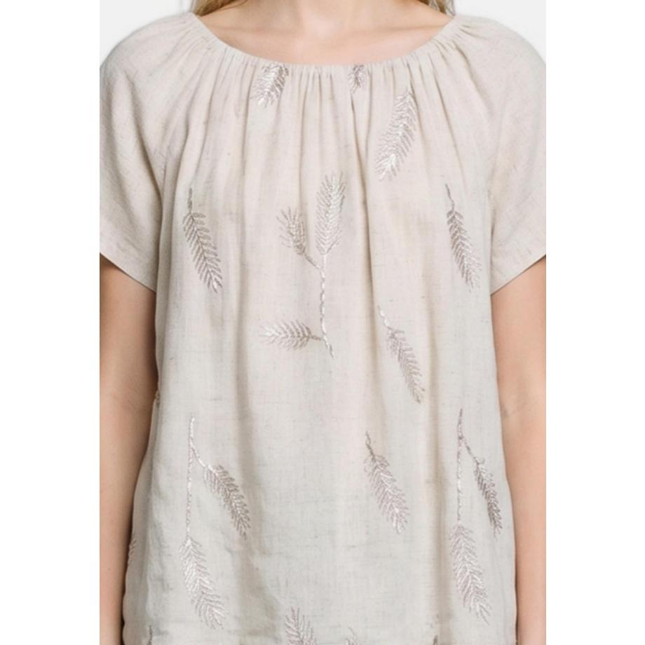 Chiara Ferretti Blouse à imprimé botanique  