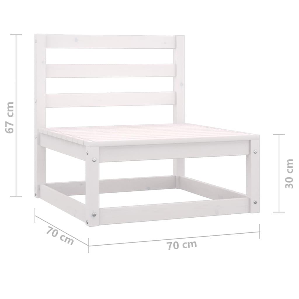 VidaXL Ensemble de meubles de jardin bois de pin  