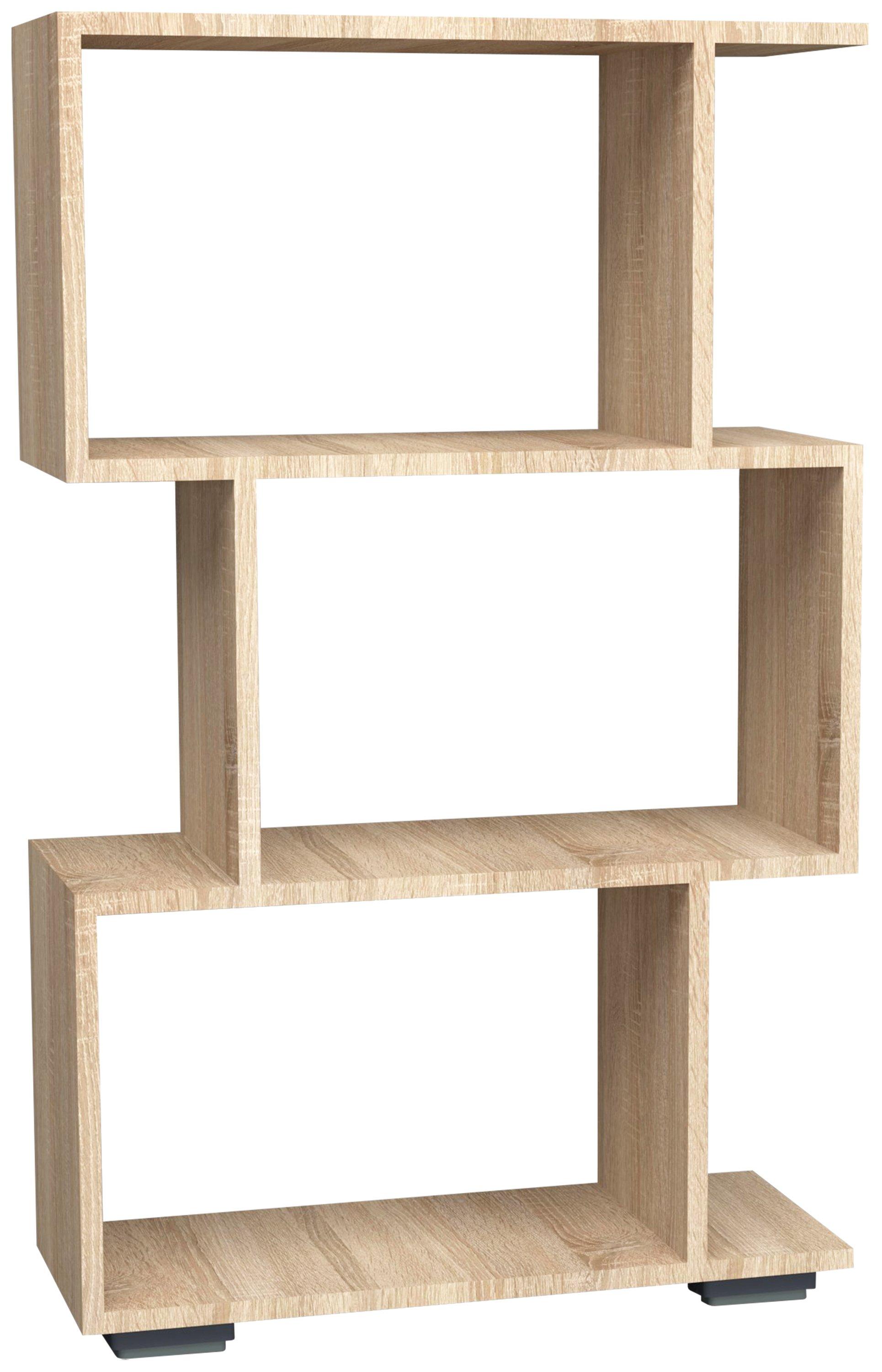 VCM Holz Raumteiler Stand Regal Bücherregal Deko Bücher Standregal Palusa M  