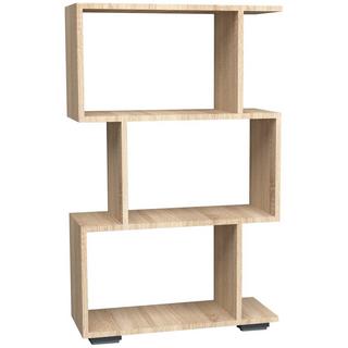 VCM Holz Raumteiler Stand Regal Bücherregal Deko Bücher Standregal Palusa M  