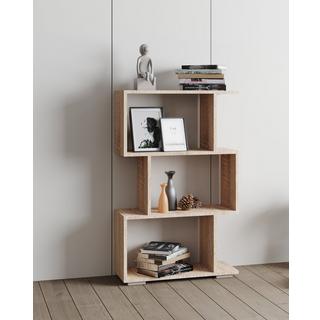 VCM Holz Raumteiler Stand Regal Bücherregal Deko Bücher Standregal Palusa M  