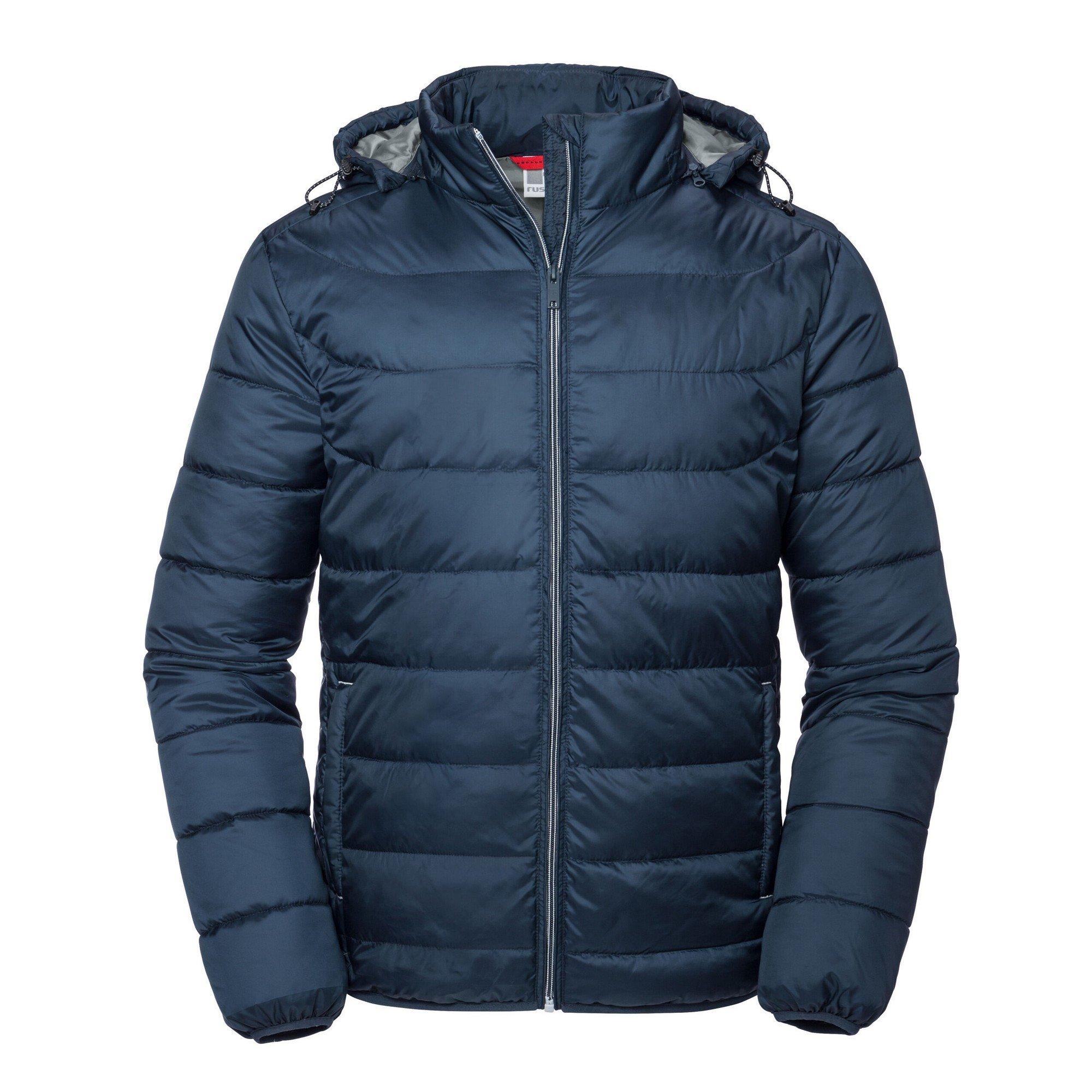 Image of Nano Steppjacke Mit Kapuze Herren Marine XXL