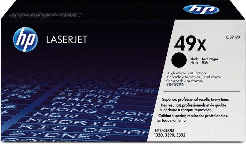 Image of Hewlett-Packard HP Toner-Modul 49X schwarz Q5949X LaserJet 1320 6000 S. - ONE SIZE