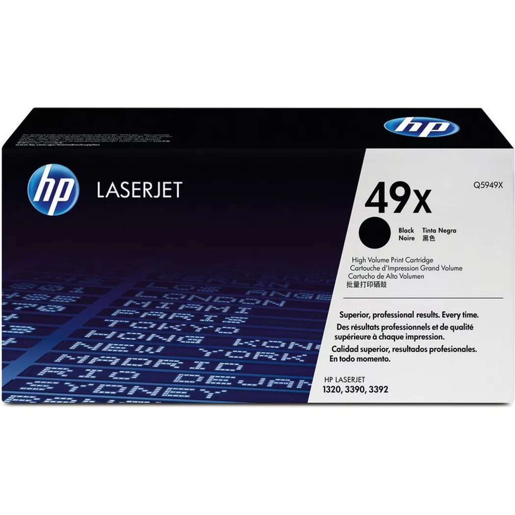Hewlett-Packard – HP Toner-Modul 49X schwarz Q5949X LaserJet 1320 6000 S., One Size