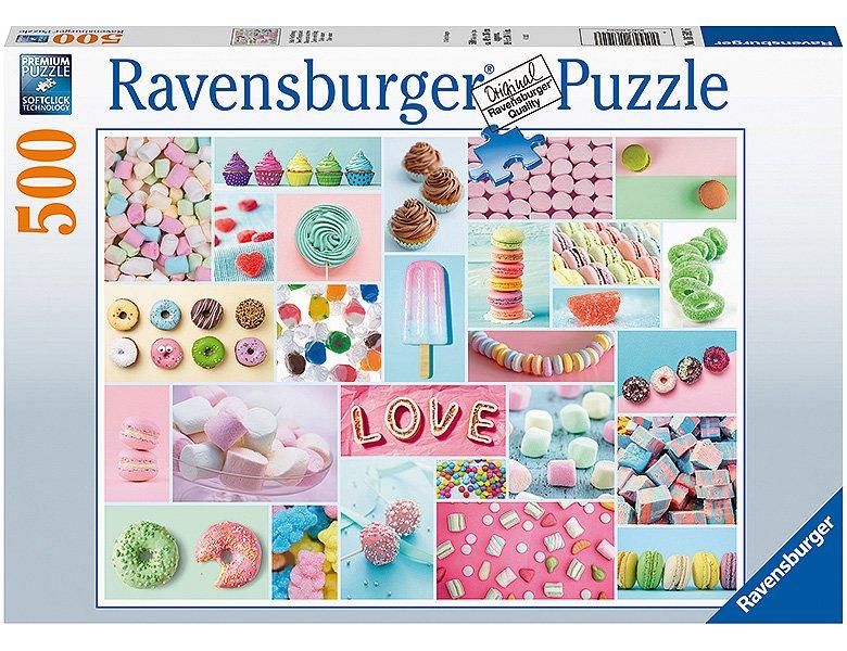 Image of Puzzel 500 stukjes Zoete verleiding