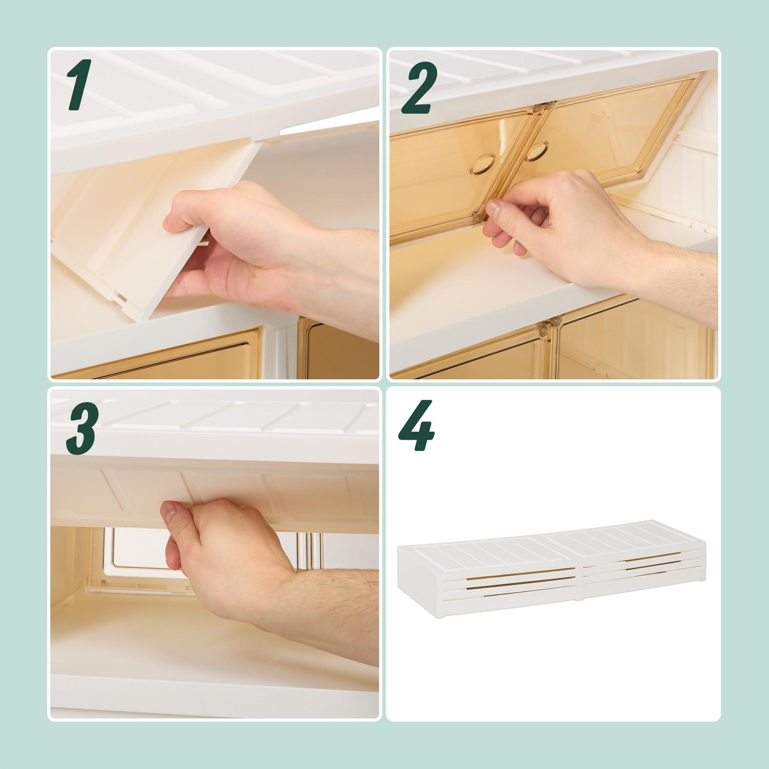 Northix Faltbares Schuhregal  