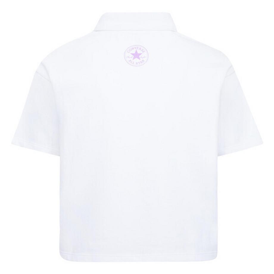 CONVERSE  polo-shirt, mädchen boxy 