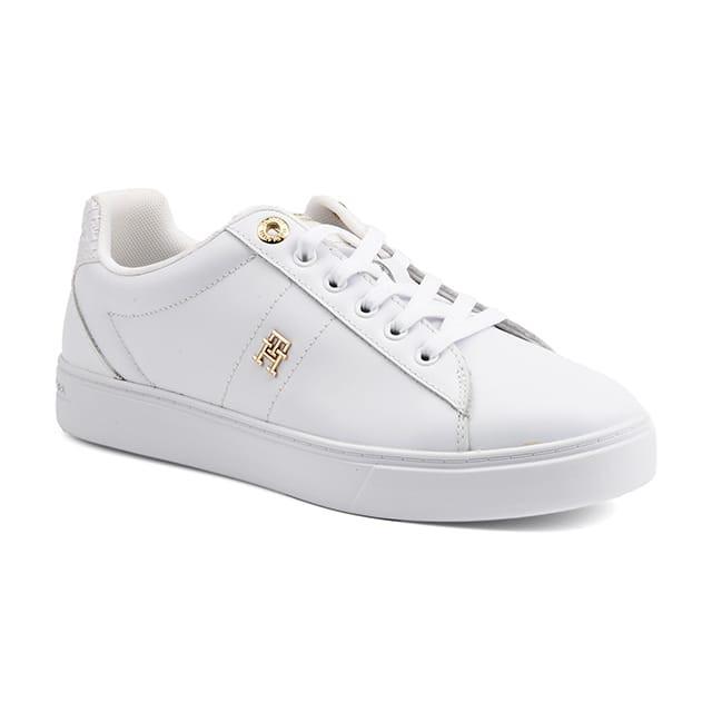 Image of Elevated Essent Sneaker Monogram Damen Weiss 40