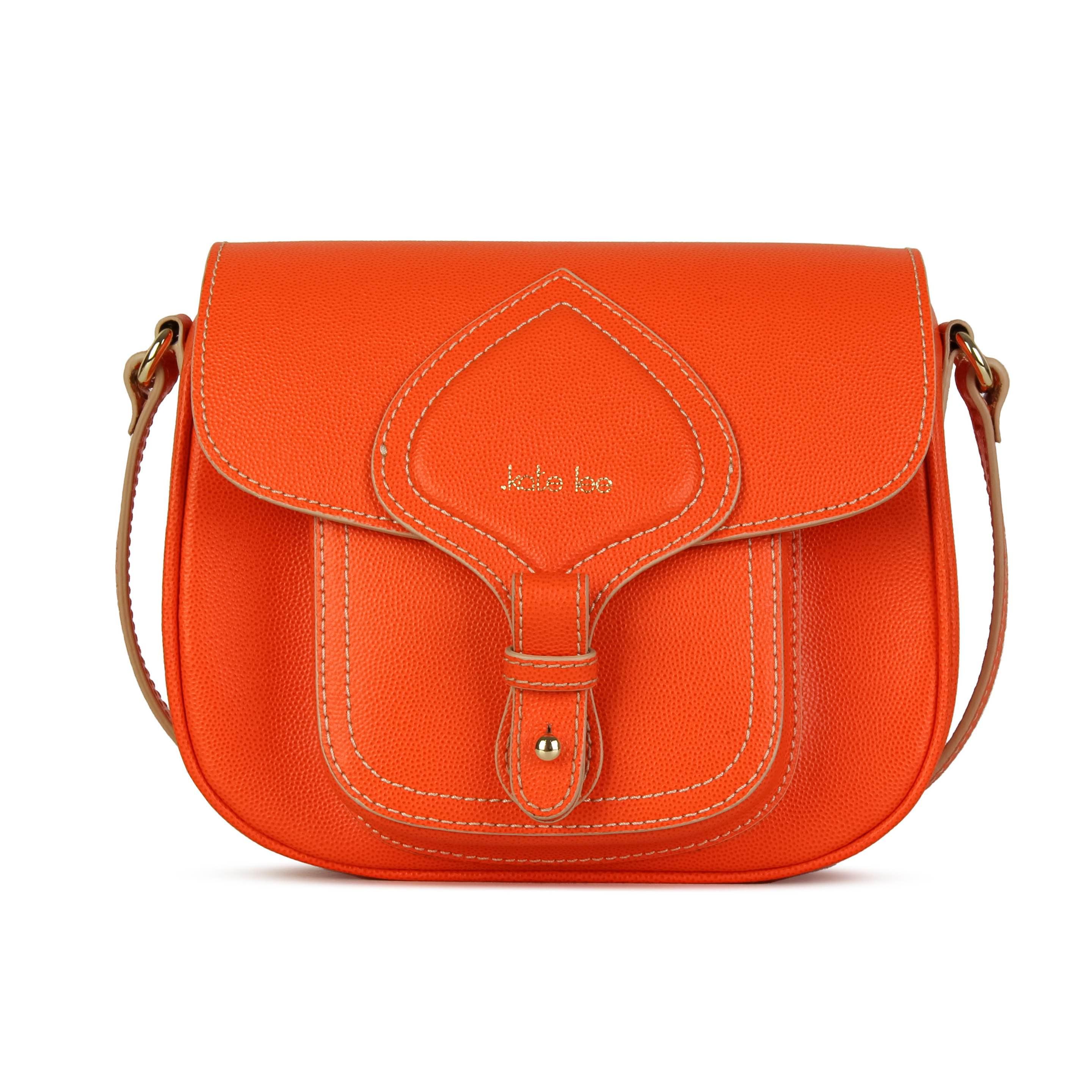 Image of Schultertasche Gibeciere Emelyne Orange Damen ONE SIZE