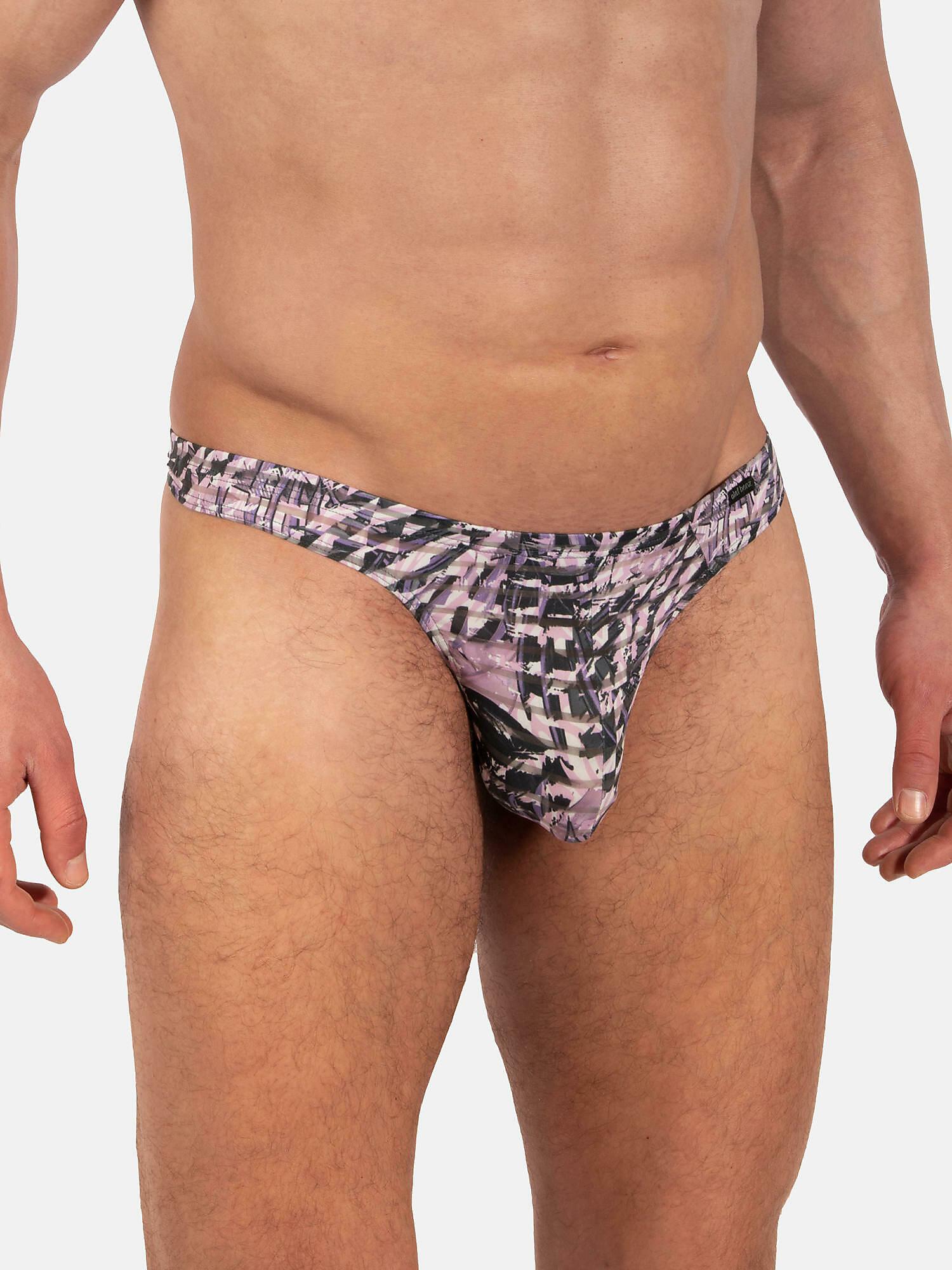 Image of String Red2333 Unisex Violett Bedruckt XL