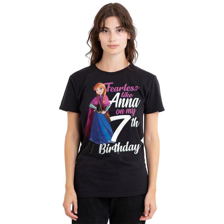 FROZEN T-shirt Fearless Like Anna 7e Anniversaire  