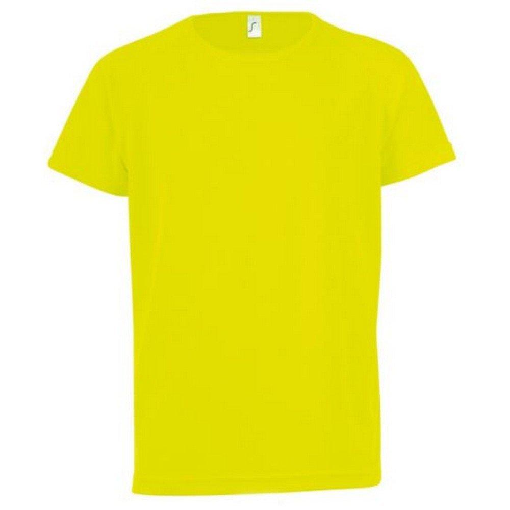 Image of Tshirt Sporty, Kurzarm Jungen Gelb 116
