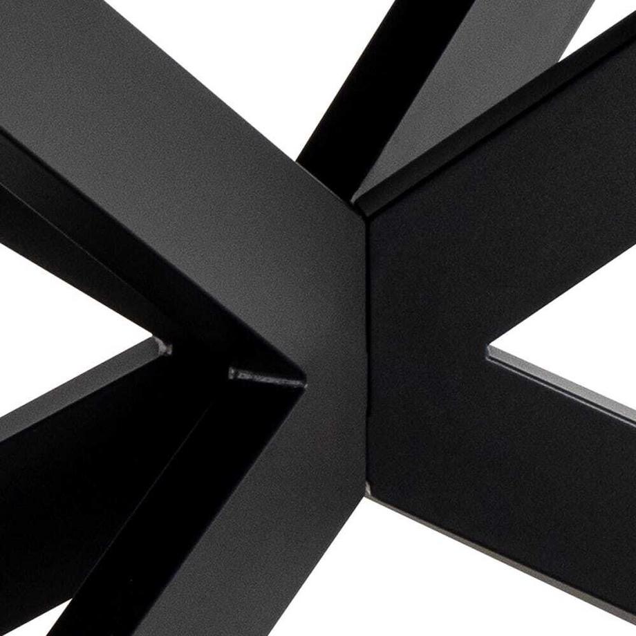 mutoni Table de salle à manger Isolde céramique blanche 200-240x100  