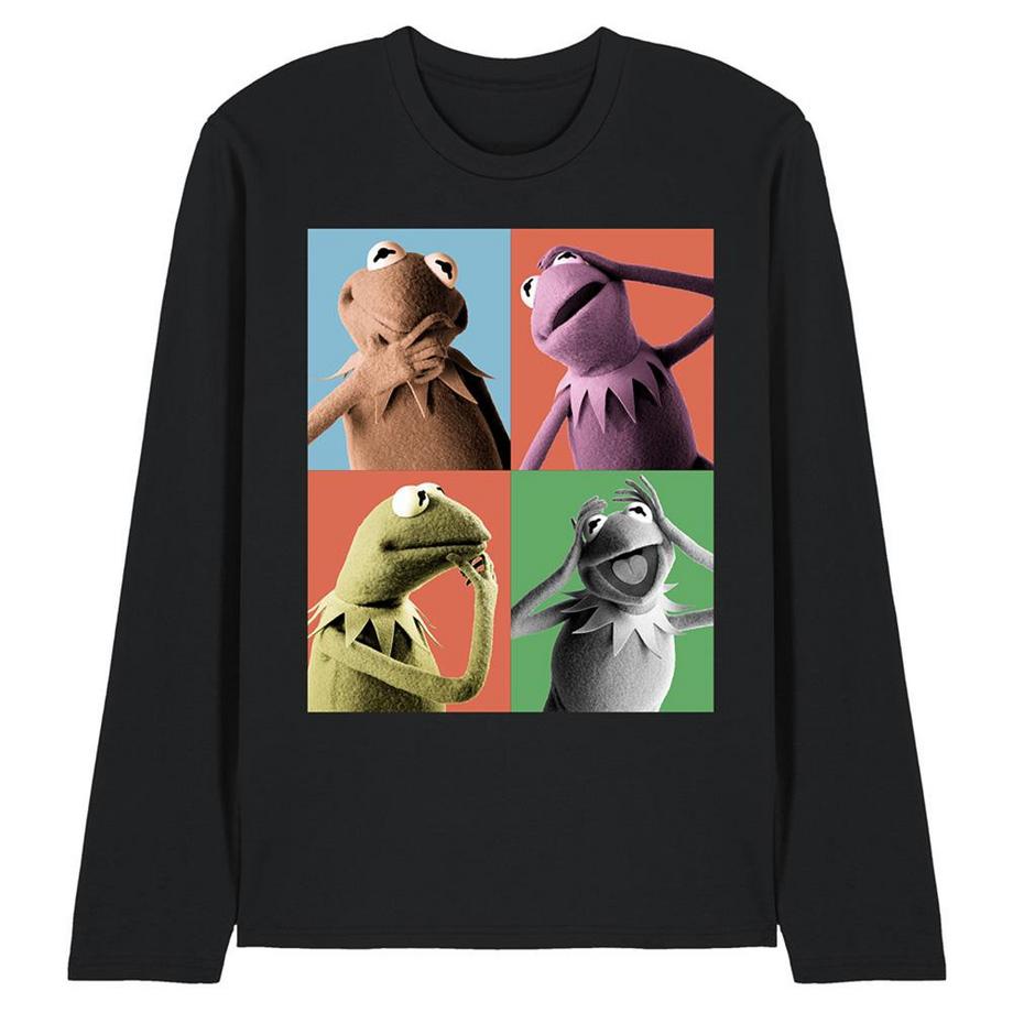 T-ShirtManches Longues Motif Kermit La Grenouille