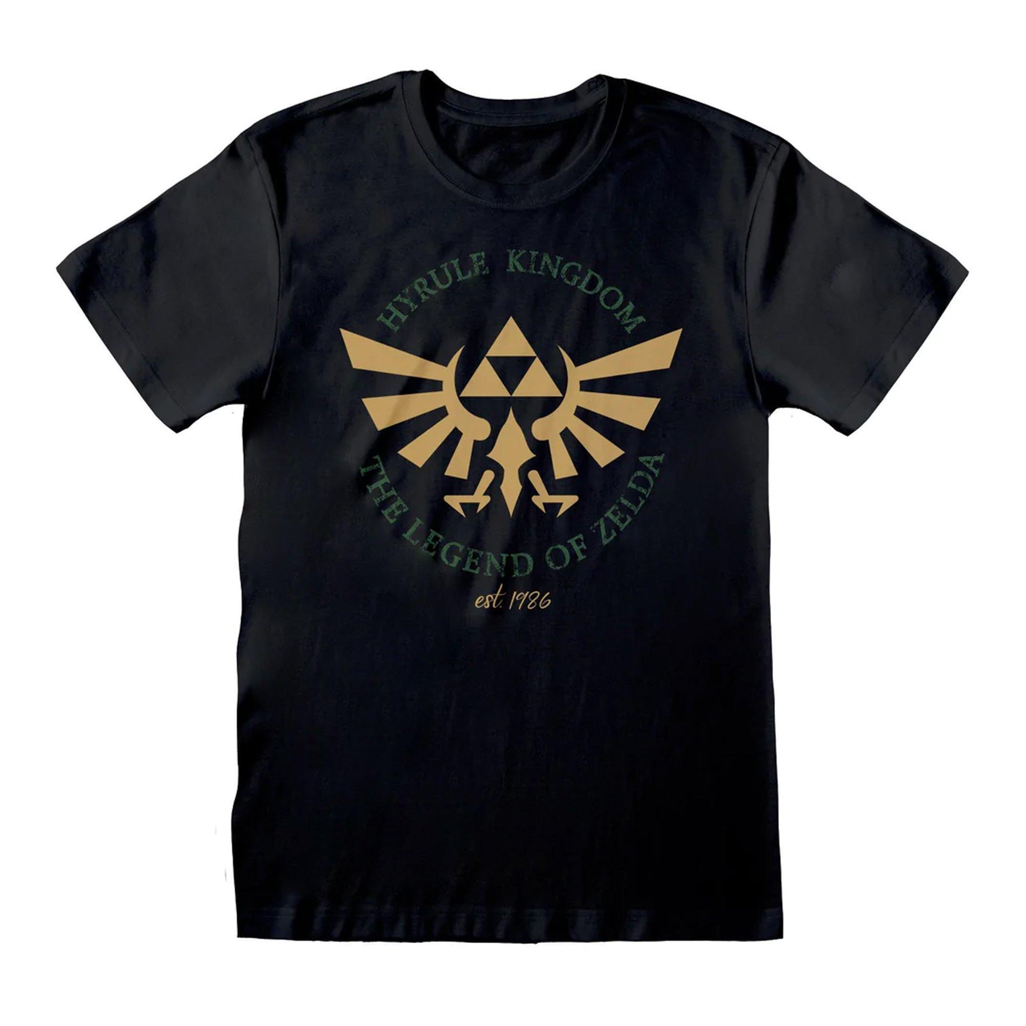 Image of Hyrule Kingdom Tshirt Damen Schwarz S