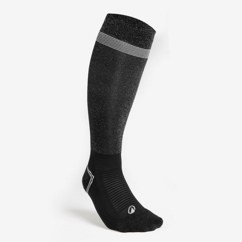 FOUGANZA Chaussettes d'équitation Fines Lot de 4  