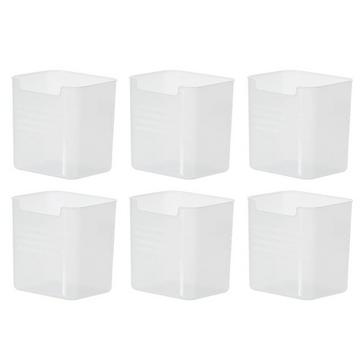 Boîtes d'organisation pour le réfrigérateur - 6 pcs