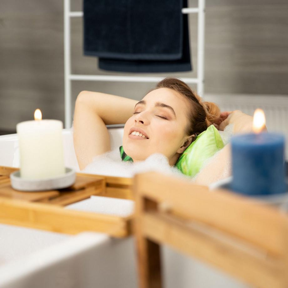 Northix  Badewannenablage aus Bambus 