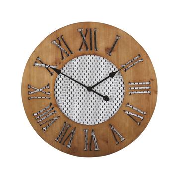 Wanduhr aus Tannenholz Retro CUILCO