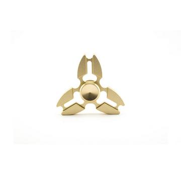 Fidget  Spinner Aluminium Gold