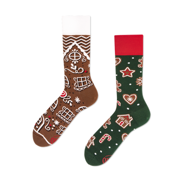 The Gingerbread Man Socks - Many Mornings