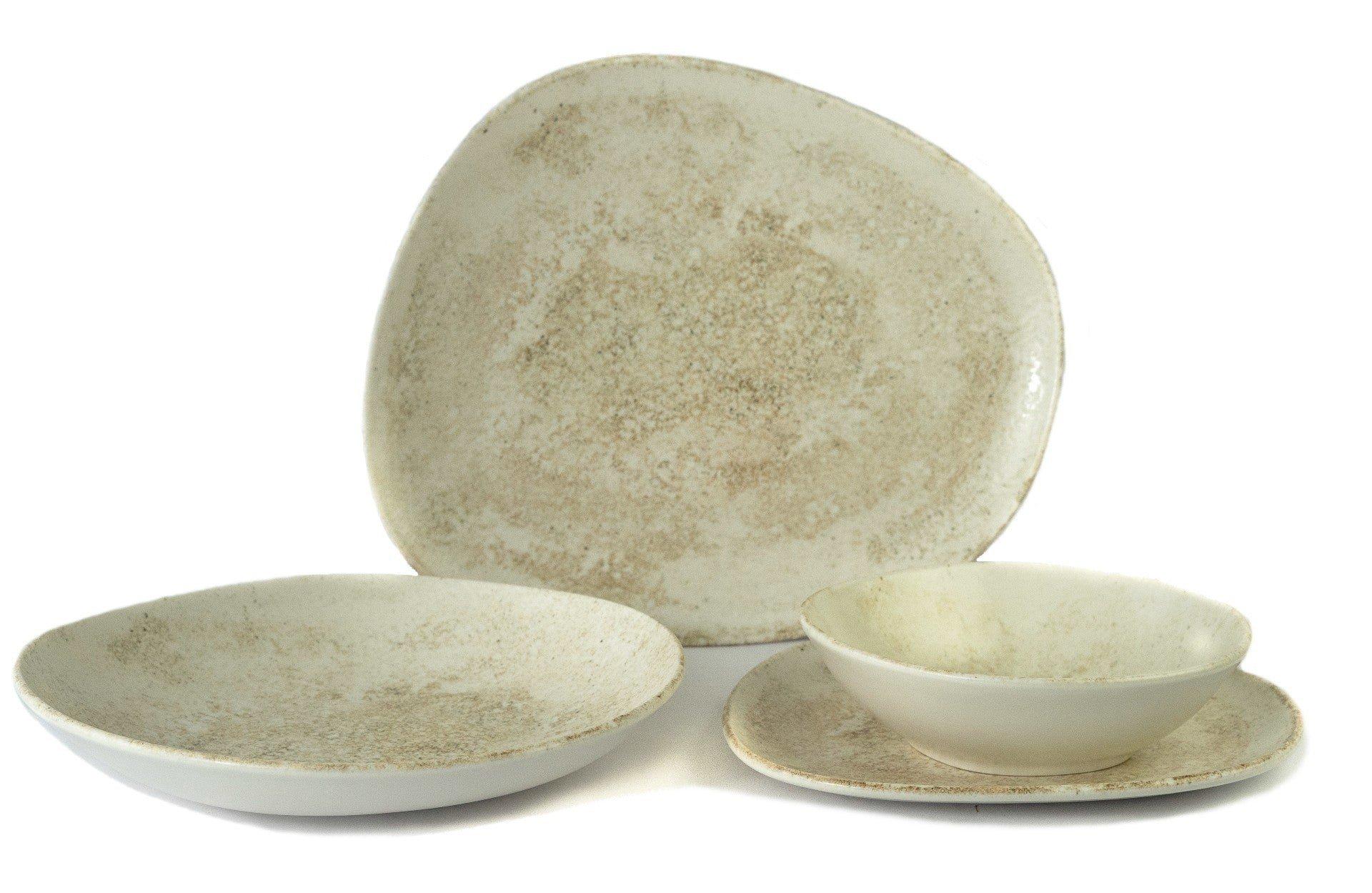 Image of Geschirrset - Nacrous - 24 teilig - 6 Personen - Porzellan Geschirrset - Nacrous - 24 teilig - 6 Personen - Porzellan