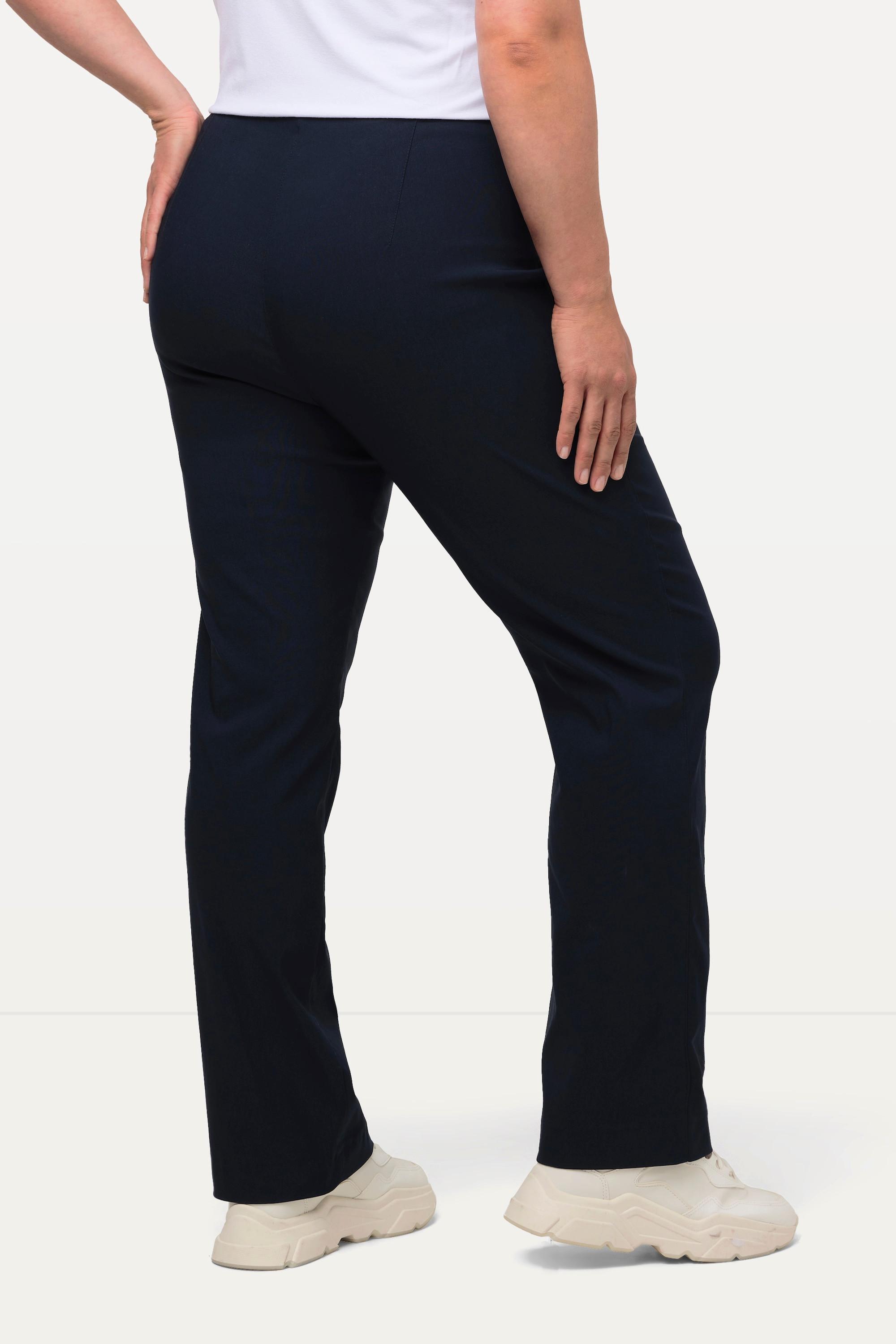 Ulla Popken  Pantalon classique en tissu bengaline 