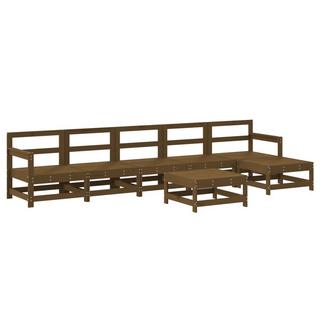 VidaXL Garten lounge set holz  