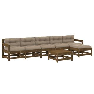 VidaXL Garten lounge set holz  