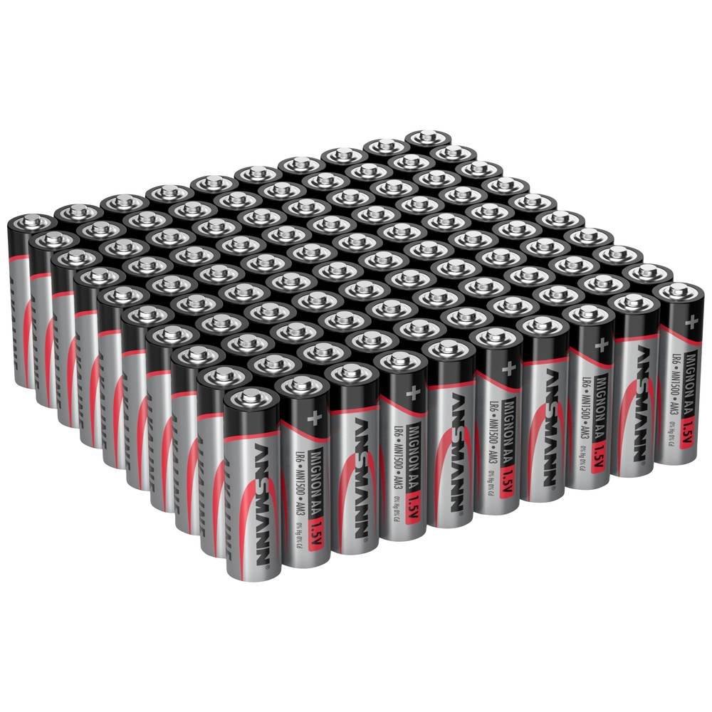 ANSMANN  Batteria Stilo (AA) 100 pz. 