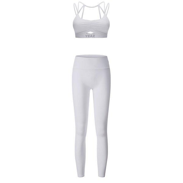 Image of Horizon Top & Leggings Unisex Weiss M