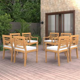 VidaXL Gartenstuhl teak  