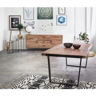 mutoni Credenza Elmer L 2 ante 3 cassetti  