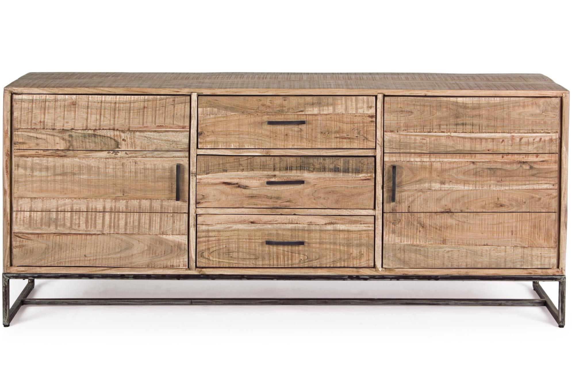 Image of Sideboard Elmer L 2 Türen 3 Schubladen Sideboard Elmer L 2 Türen 3 Schubladen