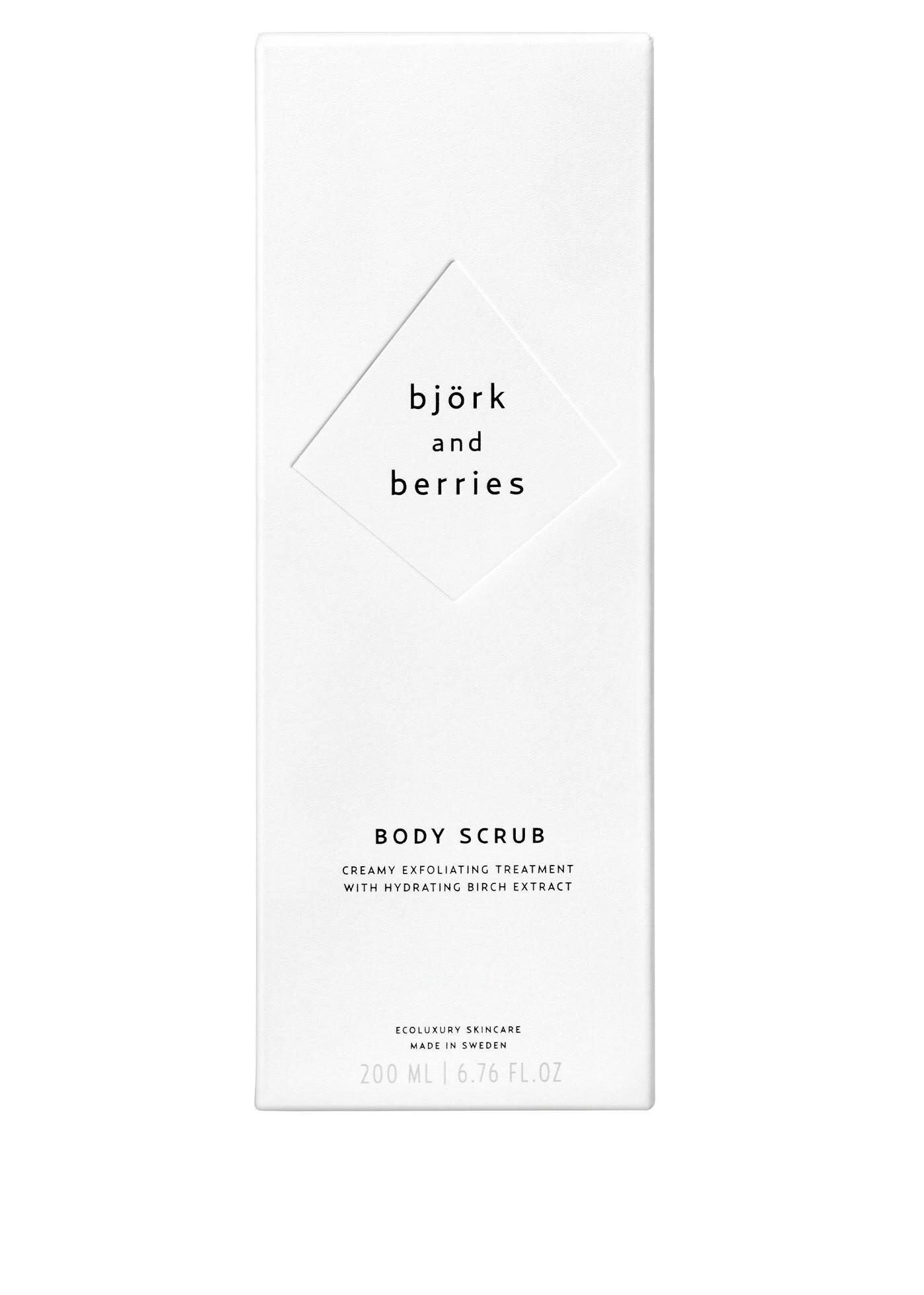 Björk & Berries  Pelage corporel Body Scrub 