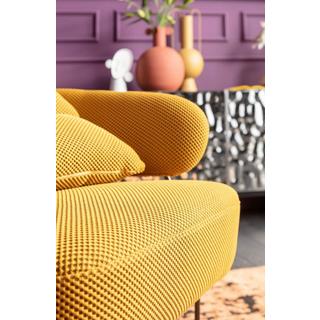 KARE Design Fauteuil Peppo jaune  