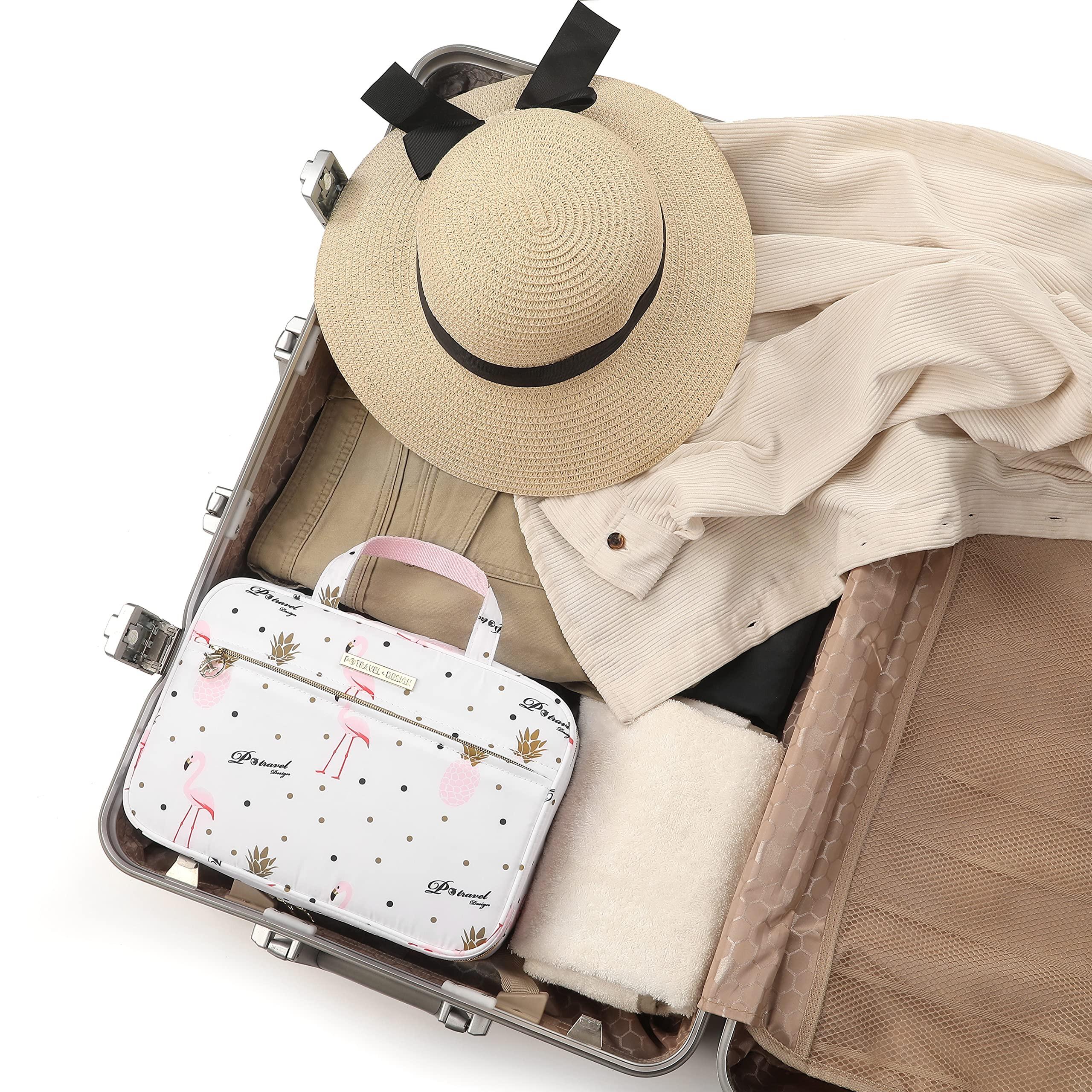 Only-bags.store Kulturbeutel zum Aufhängen Reisekosmetiktasche Grosse wasserdichte Kosmetiktasche  